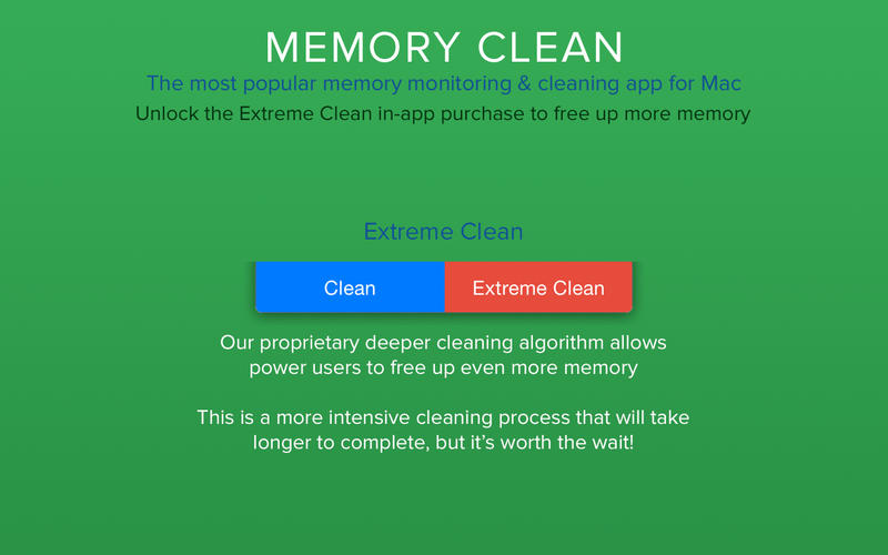 memory cleaner for mac